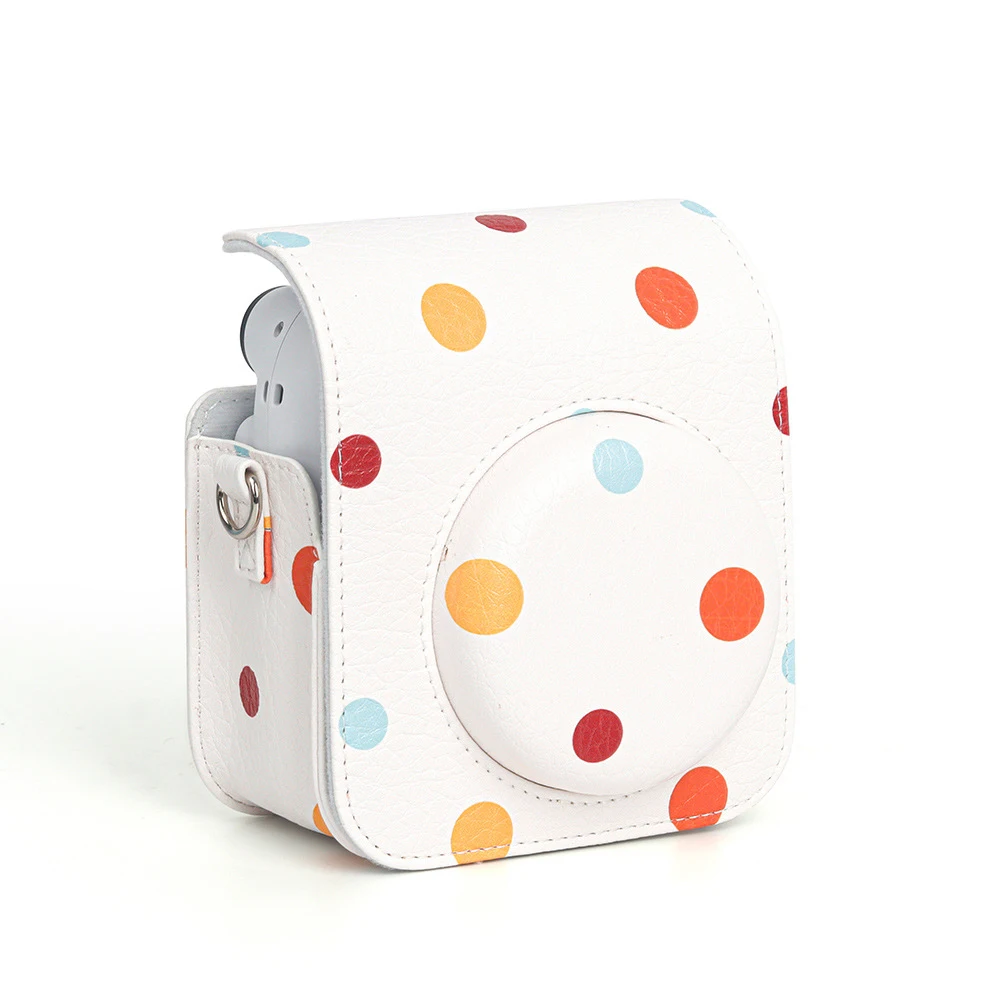 غطاء كاميرا ل Instax Mini 12 ، حافظة مع حزام الكتف والغبار ومقاومة للخدش ، حقيبة كاميرا ل Fujifilm Film Mini12