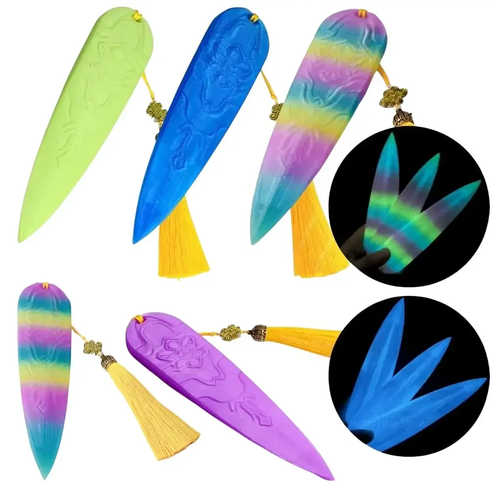 อุปกรณ์ประกอบฉากคอสเพลย์สำหรับผู้หญิง ปืนลูกดอกเรืองแสง พิมพ์ 3 มิติ สำหรับเล่นบทบาทสมมติ ชุดคอสเพลย์งานฮาโลวีน งานคาร์นิวัล  อุปกรณ์เสริมสำหรับกลุ่มคอสเพลย์