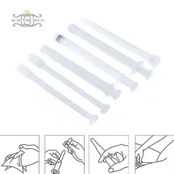 5Pcs/set Fashion Vaginal Applicator Lubricant Injector Syringe Lube Launcher Health Care Tools