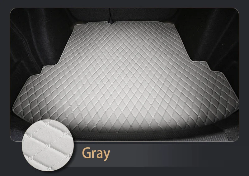 Kofferraum matte für BMW X5 F15 Five seats 2014 2015 2016 2017 2018 Cargo Liner Teppich Innen zubehör Abdeckung – Detail 14