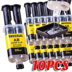 1-10pc 4/25ml Epoxy Resin AB Glue Waterproof Instant Fast Adhesive Repair Strong Liquid Glue For Wood Plastic Metal Glue Welding