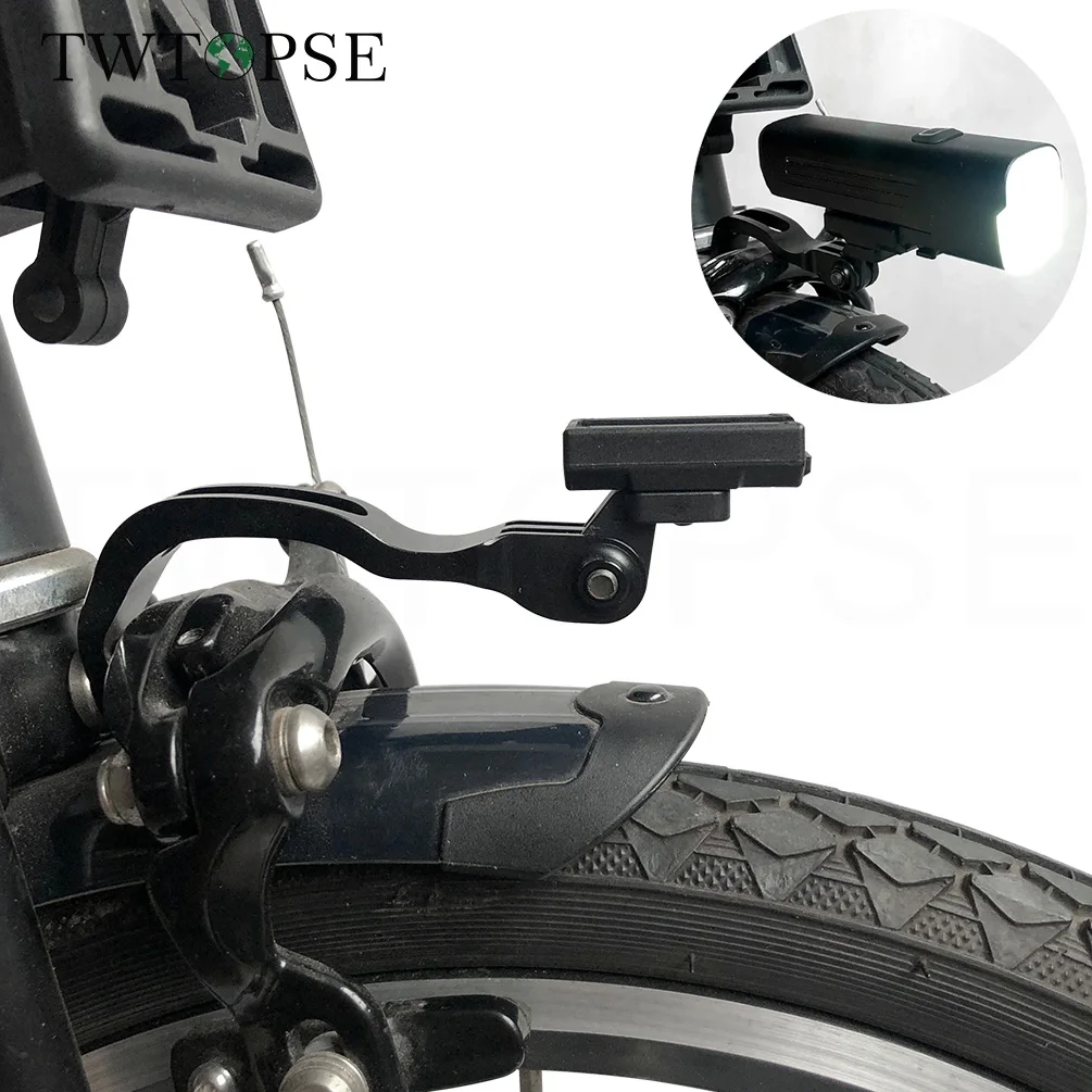 

Кронштейн для велосипедного фонаря TWTOPSE для ROCKBROS Gaciron Lights Fit V, тормозной велосипед для Brompton 3SIXTY PIKES Dahon FNHON Crius Bike