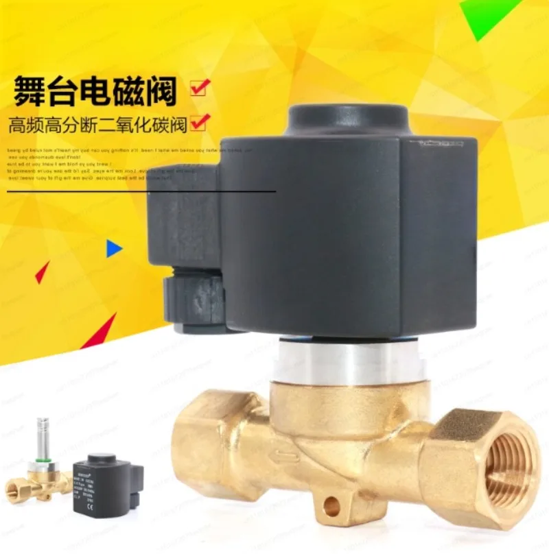 New Spray Carbon Dioxide Co2 Control One-Way Carbon Dioxide Solenoid Valve Hm5 24W Pneumatic Pressure Controller Switch