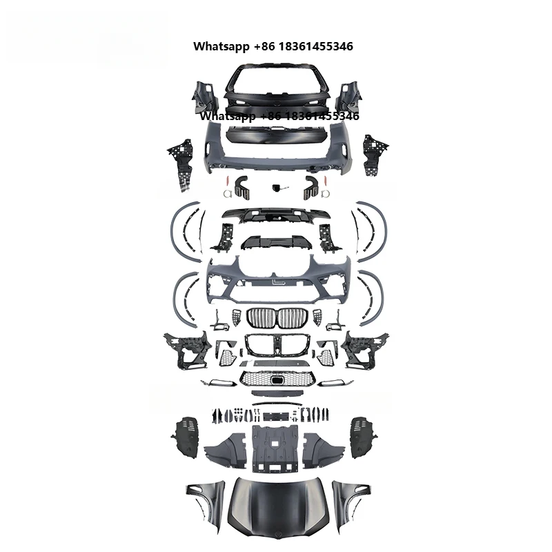 

FOR X5 E70 Upgrade G05 MT Body Kit Sport Bumper Hood Car High Quality Premium Accessories Factory Auto Bodykit