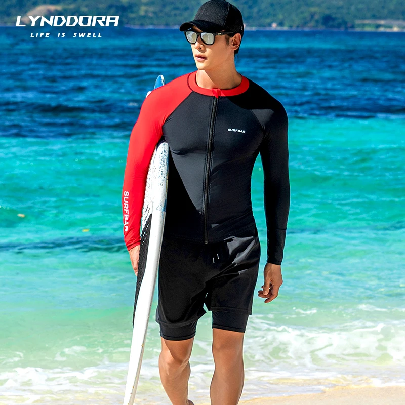 SAILBEE Mens UV Protect Surfing Rash Guard Short Sleeved Swimsuit Rashguard Surf Shirt M0144