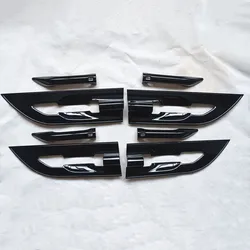 For MG Maxus 9 G90 LDV MIFA 9 2023 2024 2025 Car Accessories Door Handle Bowl Cover Trim Plastic Gloss Black