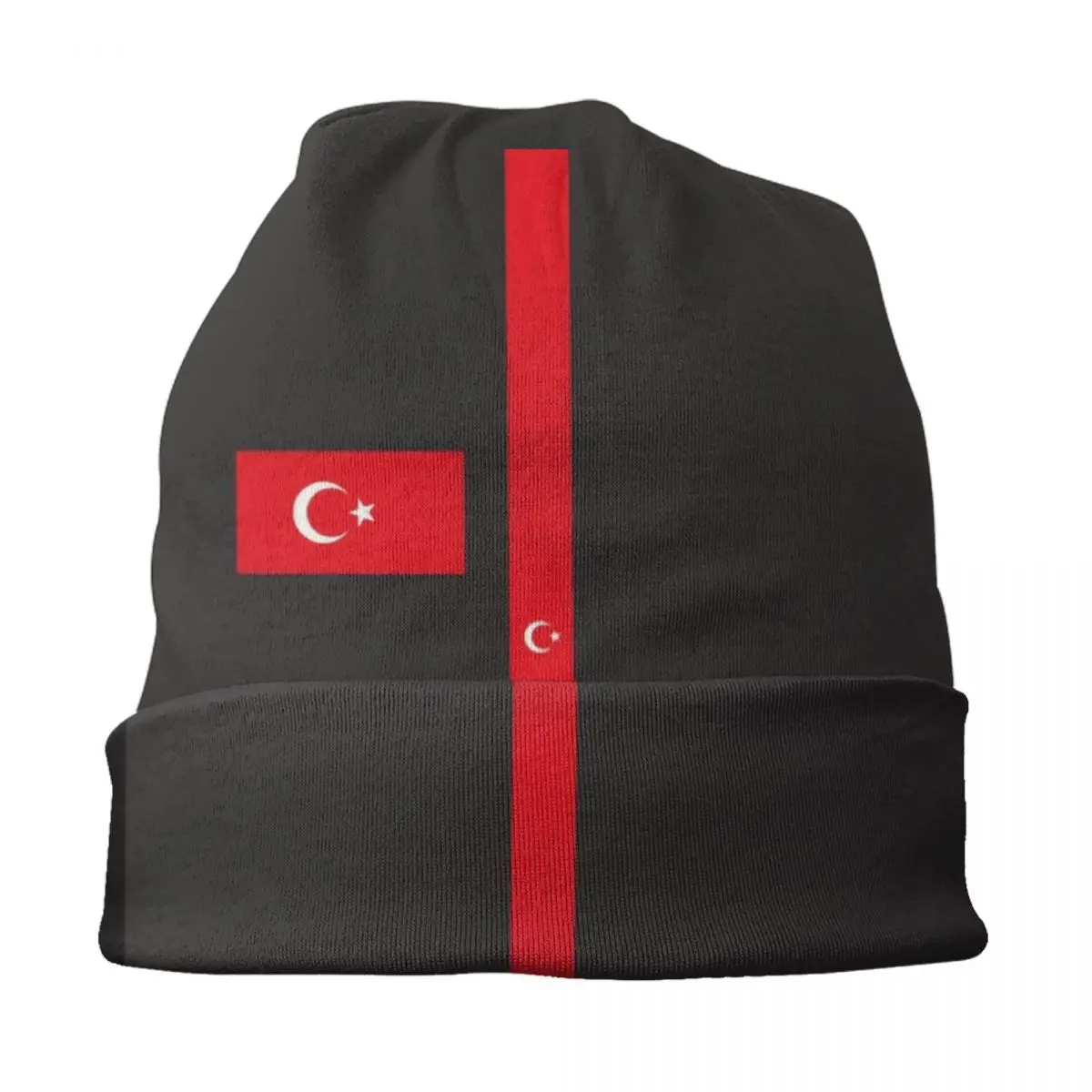 Turkey Flag Bonnet Hat Knitting Hat Men Women Hip Hop Unisex Winter Warm Beanies Cap