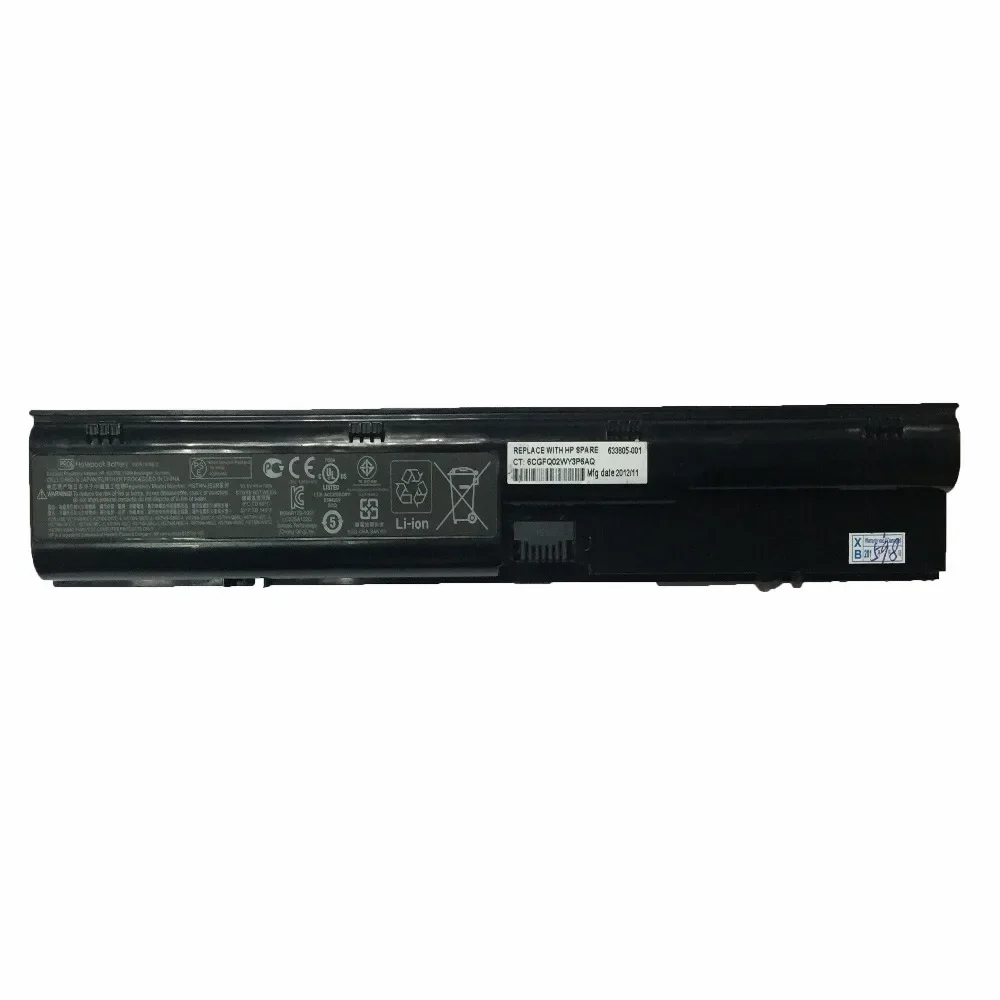 10.8v 47wh New Original PR06 LAPTOP battery for HP Probook4330s 4435s 4446s 4331s 4436s 4530s 4341s 4440s 4535s 4431s 4441s4740S