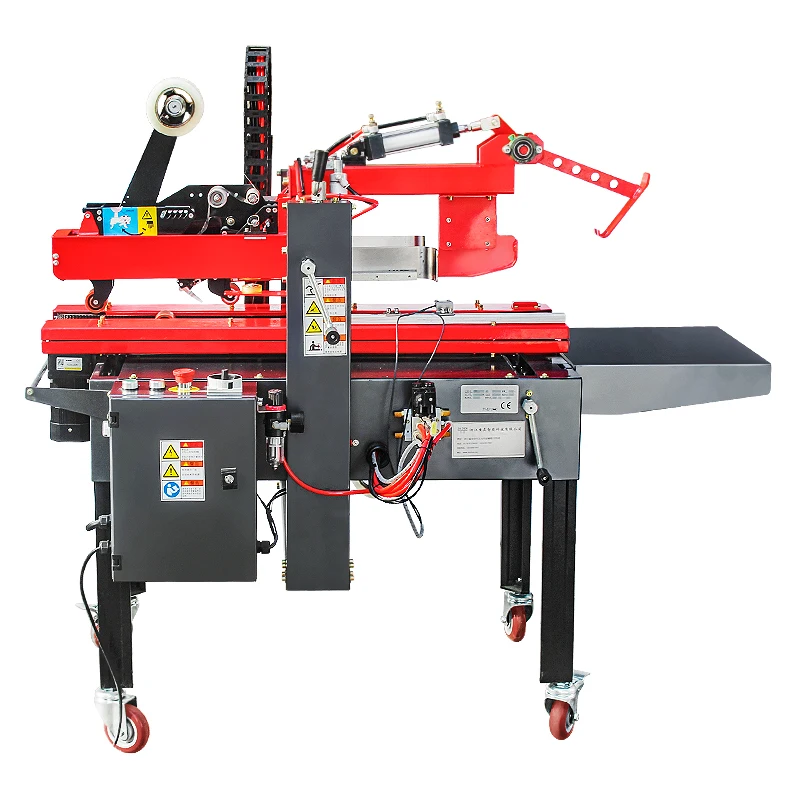

Automatic e-commerce postal carton tape sealing machine baler