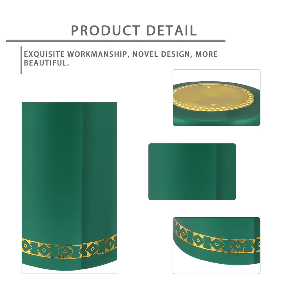 

Bottle Heat Shrink Cap Seal Lid Sealed Caps Empty Bottles for Decoration Sealer Reusable Foil Top Covers