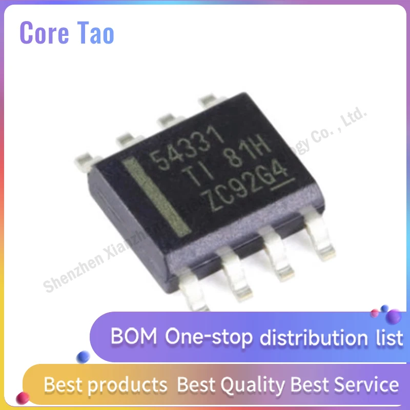 10pcs/lot TPS54331DDAR  TPS54331 54331 SOIC-8 3A 570kHz Buck converter chip in stock