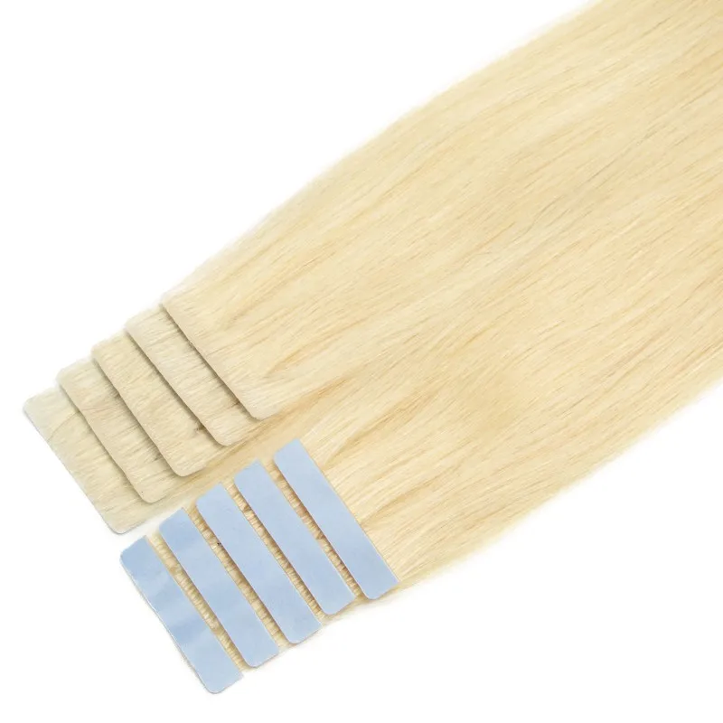 Mrshair Injectie Tape In Human Hair Extensions Pu Tape Hair Extensions Nonremy Natuurlijke Haar 10Pcs 12 16 20 22inch Voor Side Haar