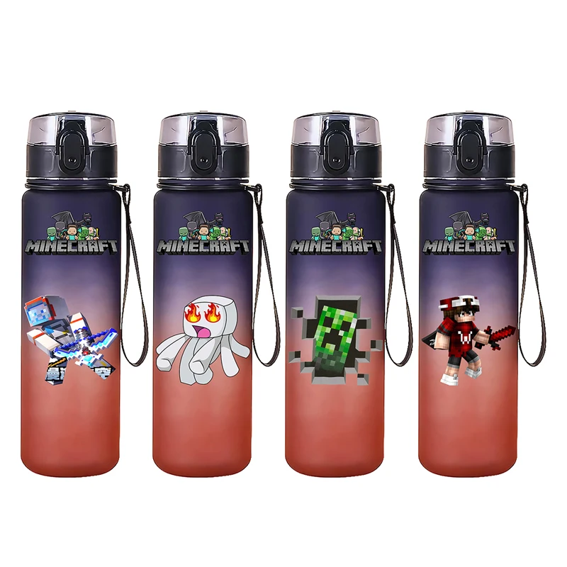 650 мл чашка для воды My World, большая емкость, портативная летняя спортивная пластиковая бутылка для занятий спортом на открытом воздухе для детского подарка