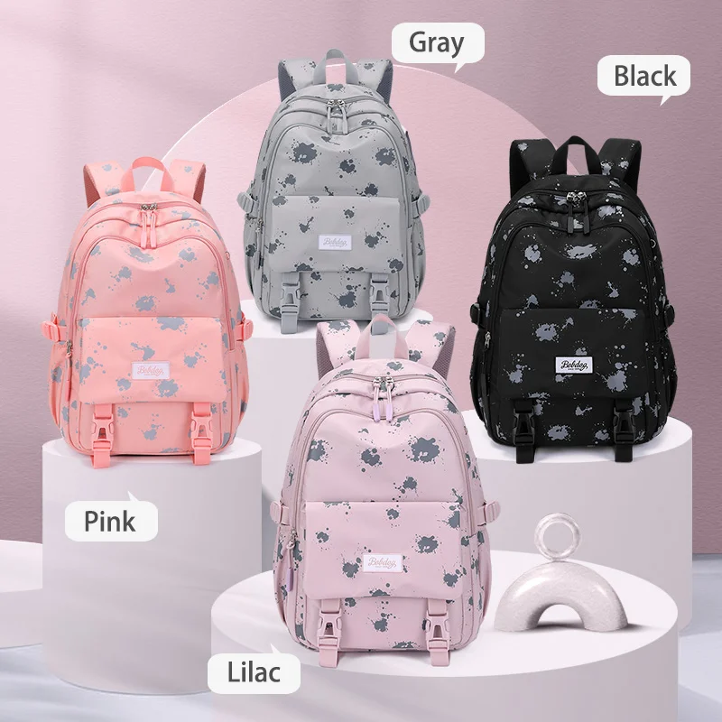 Schoolbags for elementary school boys and girls high school students with large capacity load relief backpack