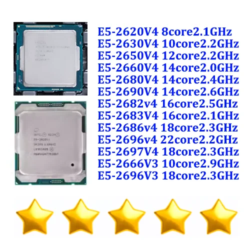 E5-2680V4 2620 2660 2650 2690 2683 2686 2682V4CPU2666 2696V3 CPU Processor Xeon