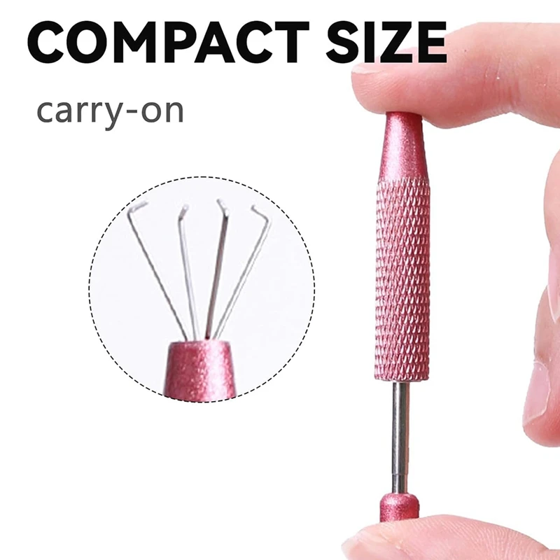 Caneta assistente de piercing, ferramenta de captação de bola de piercing, pinça de garra de diamante, ferramenta de captação de joalheiro de 4 garras, ferramentas de piercing