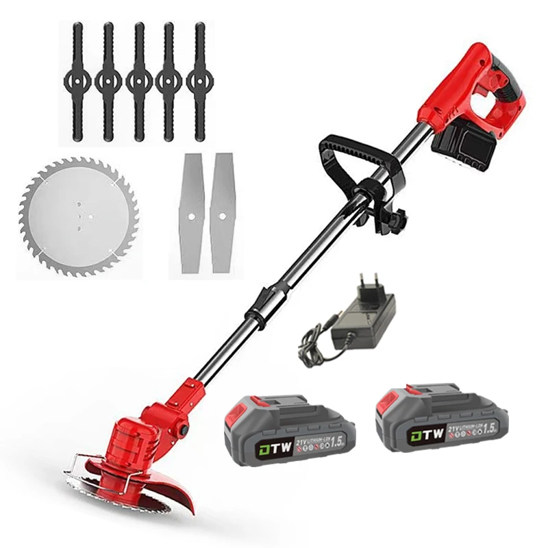 

Efficient and high-quality DTWA3-0003 Cordless Grass Weeds Lawn Mower Electric Cutting Machine