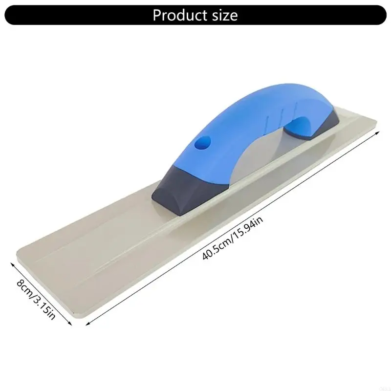 G6ka Masonry Plaspering Trowel Plastik Float Finishing Building Building Trowel Untuk Mengikis Dinding Plesteran