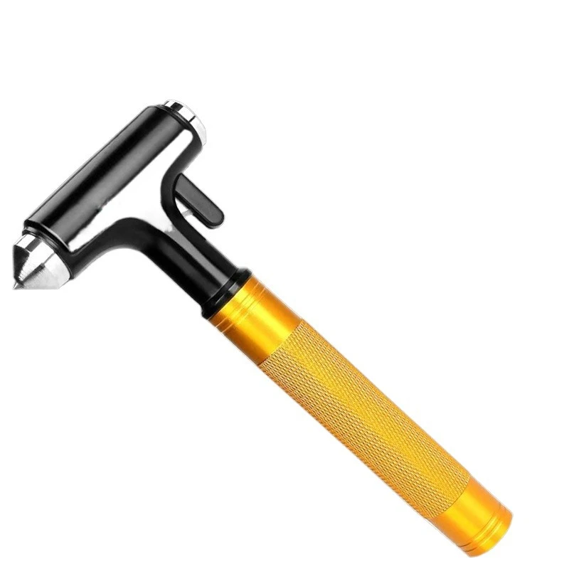 

High-end automotive safety hammer window-breaking artifact vehicle multi-functional fire escape vehicle emergency rescue glass