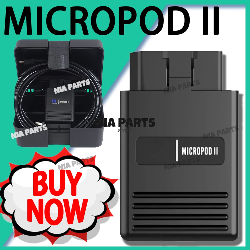 MicroPod 2 Witech V17.04.27 diagnostic pour voiture OBD external equipment online programming Auto Repair Code reader obd2 tool