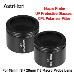 AstrHori CPL Polarizer Filter UV Protective Filter for AstrHori 18mm f8 28mm f13 Macro Probe Lens Lens Protector