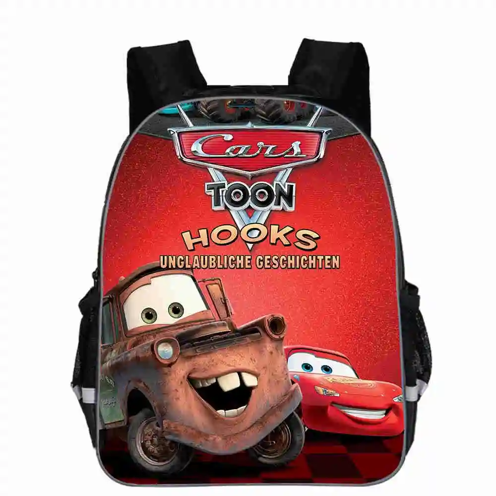 Disney 95 Cars Schoolbag Cool 3D Printing Small Backpack Kindergarten Baby Boys School bags Kids Bookbag