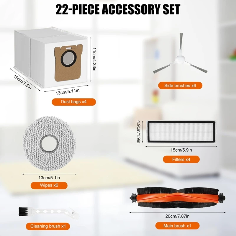 

Accessory for Xiaomi X20+ /X10+ Robot Vacuum CleanerJAS