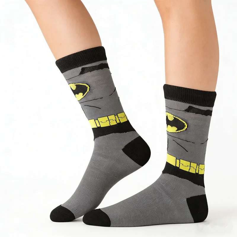 1pairs BEAST KINGDOM Street Casual Crew Socks Men Women Cartoon Anime Hip Hop Fashion Novelty Funny Socks - view 6