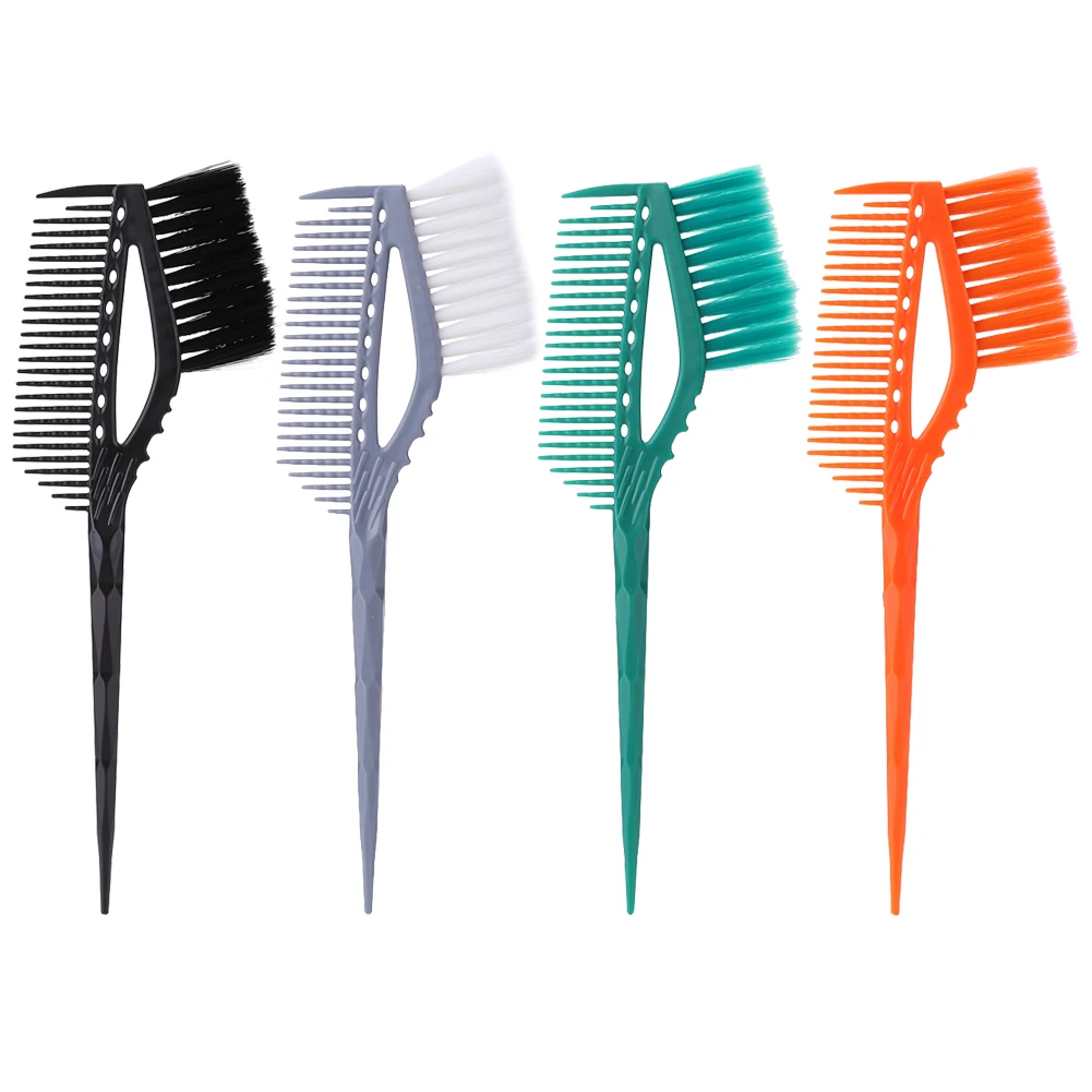 

Professional Hair Dyeing Comb Barber Plastic Hair Coloring Professional Hair Dye Comb Brush Hair Coloring