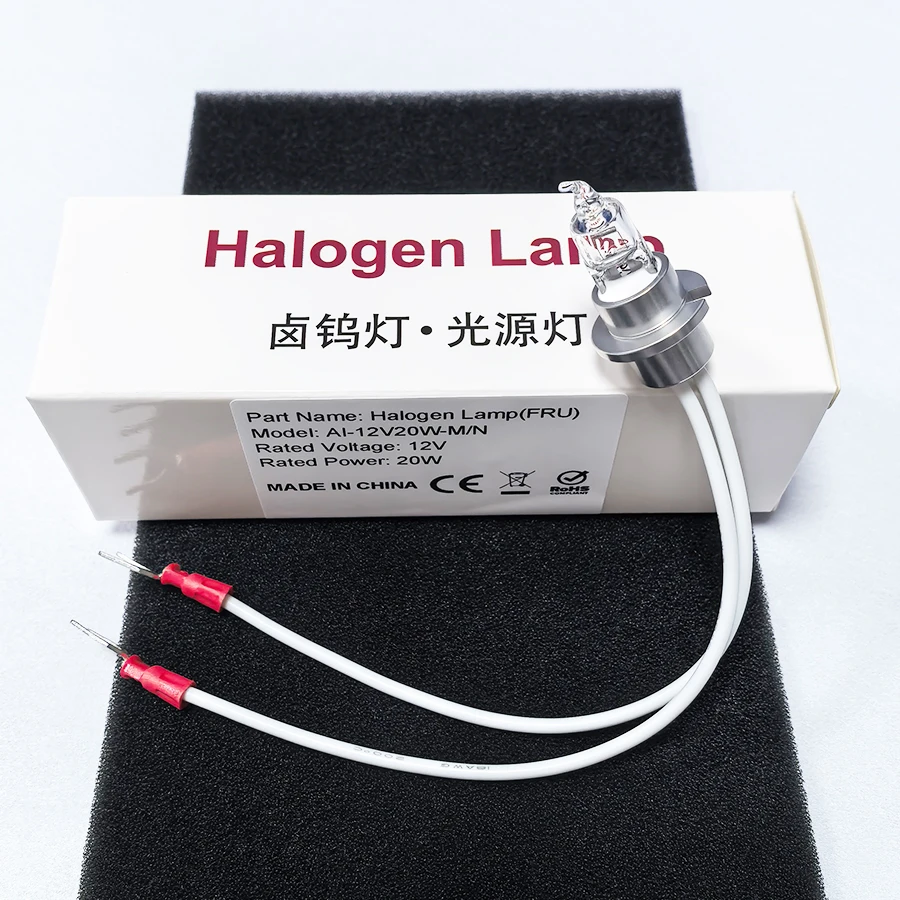 Erba 12V20W Halogen Lamp XL-100 XL-200 XL-300 XL-600 XL-640 Neusoft NSA-300 NSA-400 NSA-800 Biochemical Analyzers