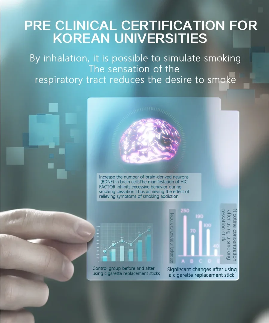 

Smoking Cessation Stick Cotton Core for Healthy Fruit Without Nicotine Fruit Suction Rod Smoking Cessation Assisted Gift for Men