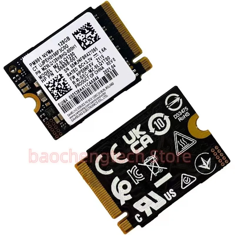 PM991 128GB SSD M.2 2230 Internal Solid State Drive PCIe PCIe 3.0x4 NVME SSD For Microsoft Surface Pro 7+ Steam Deck