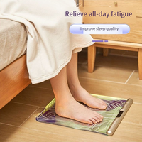 EMS Foot Massager Mat Wireless Remote masajeador Acupressure Micro Current Stimulation Blood Circulation Portable Home Gym Feet
