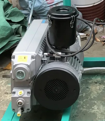 rotary vane vacuum pump XD-302 7.5KW 302m3/h with filter without oil