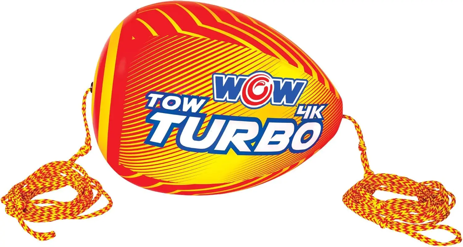 

Heavy-Duty Ski Tow Rope for Boating, Skiing & Wakeboarding - 60ft Length with Floating Buoy