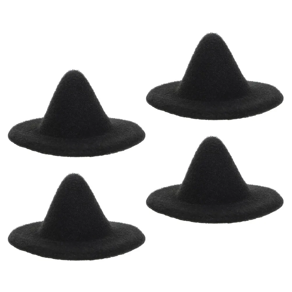 

2pcs Halloween Craft Supplies Decorations Hat Decorative Mini Hats Crafts Accessories Diy Miniature Party Witch