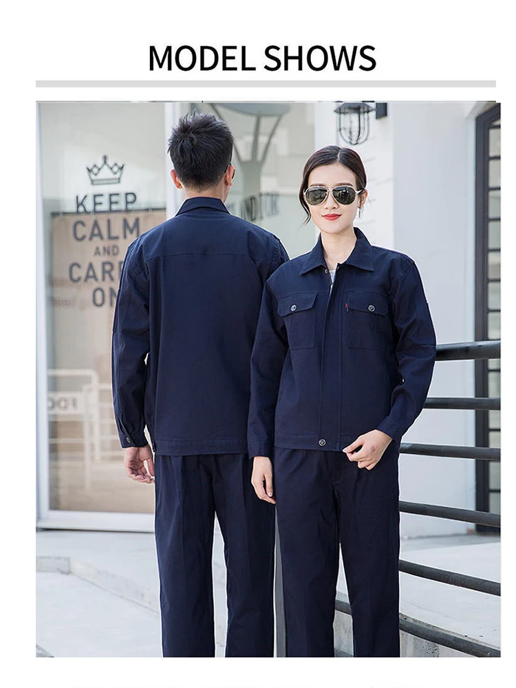 Kombinezon roboczy antystatyczny ze 100% bawełny, oddychający, odporny na ścieranie, do spawania, dla mężczyzn i kobiet, do napraw elektrycznych.