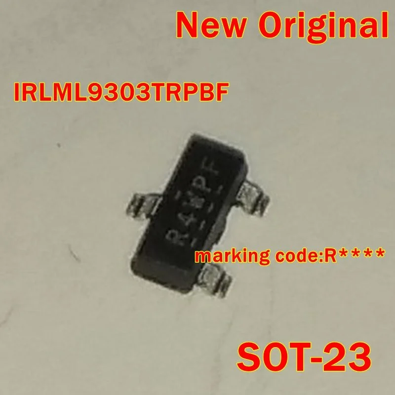 

10Pcs to 500Pcs Irlml9303Trpbf Irlml9303Pbf Irlml9303 Sot-23 New Original Marking Code:R**** Hexfet Power Mosfet