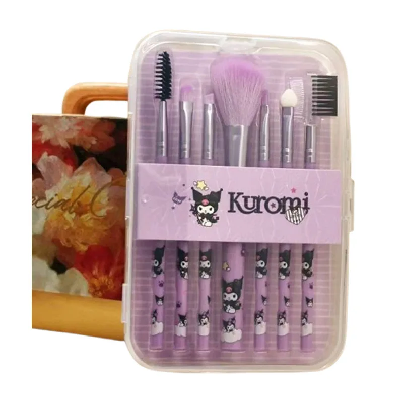 مجموعة فرش مستحضرات التجميل من كورومي، فرشاة جديدة لطيفة ومبتكرة بنمط كرتوني حلوة وبسيطة ومتعددة الوظائف #6
