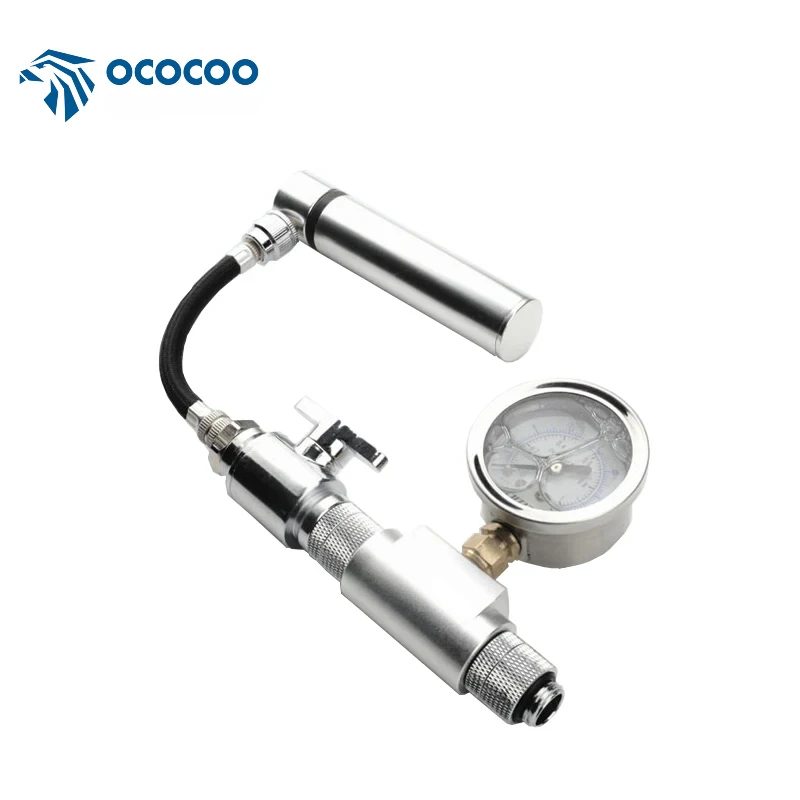 

OCOCOO PC Water Cooling Leak Detector Air Tightness Pressure Tool Airtightness Tester Computer Testing System Fitting AI-ATD-X01