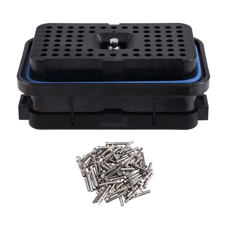 

【Price Drop !!】 For CTA C18 573D D6R 325D 324D 329D Compatible 70Pin General Connector ECU Plug W/Terminals 160-7689 160-7690 Co