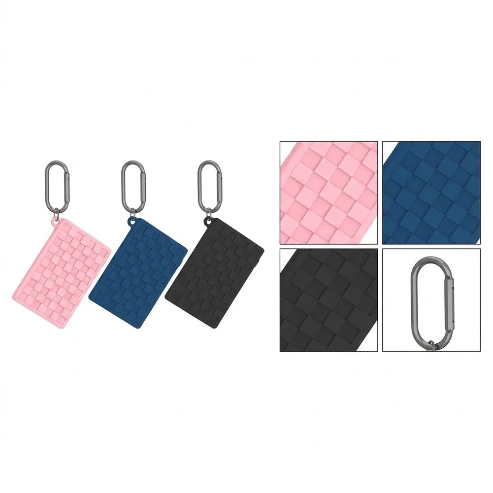 Silicone Case Shock-proof Cover With Lanyard For Pocket AI Voice Recorder Protective Skin Black Blue Pink Accessories