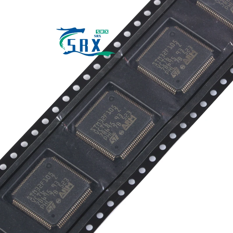 Original genuine STM32F105VCT6 LQFP-100 ARM Cortex-M3 32-bit microcontroller MCU For bulk orders please inquire