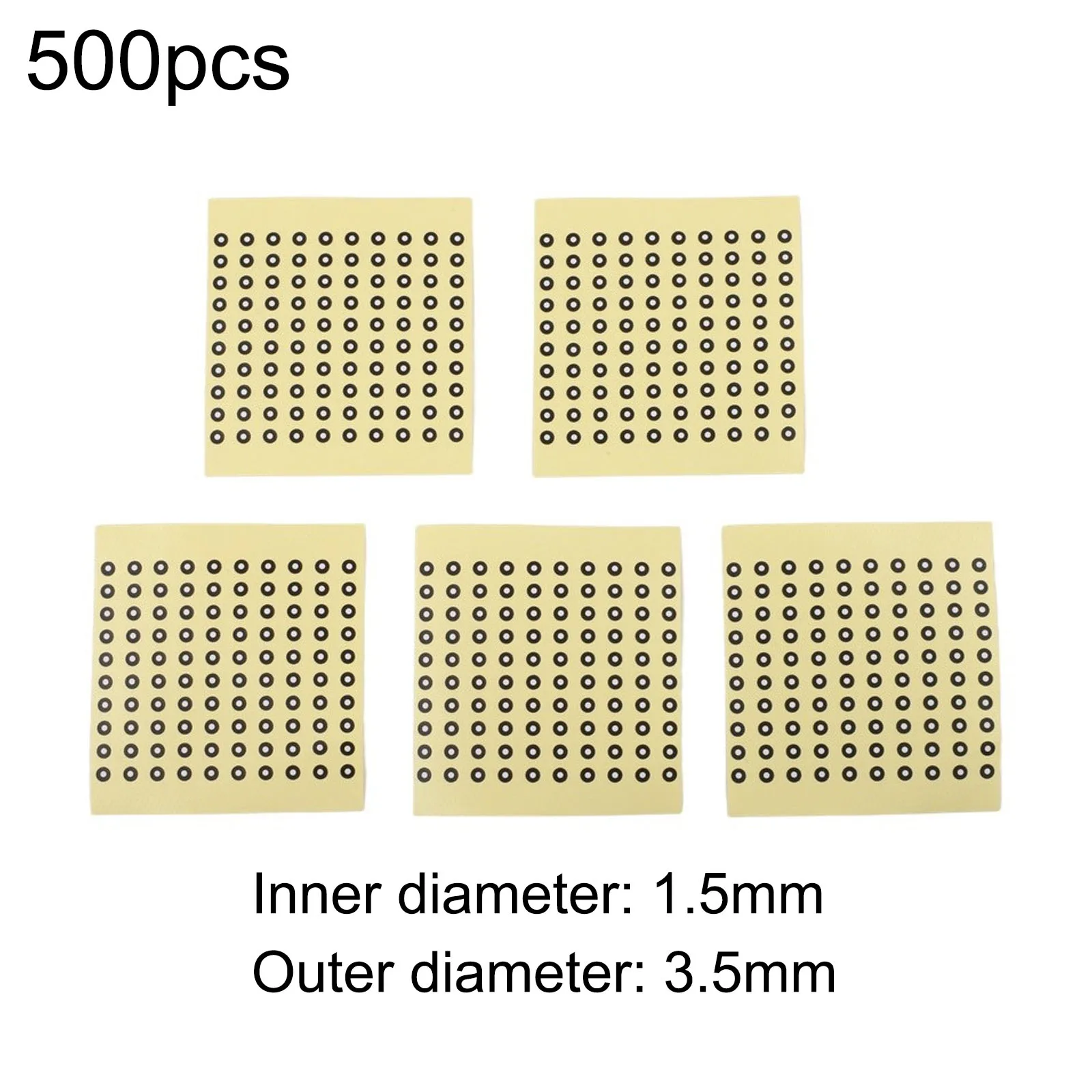 500pc Photogrammetry Markers Points 6.0mm For 3D Scanning Device Marker Stable Tracking High Scanning Accuracy PET Marker Points