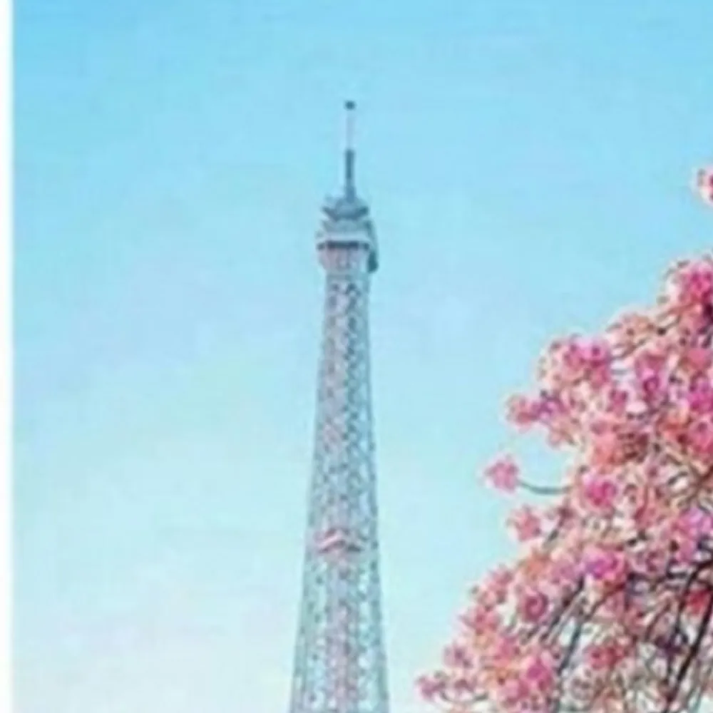 

Cherry blossom Scenery Stickup drill Embroider Figure Diamond Painting DIY Handmade Bedchamber Decor Paintings Handiwork Gift