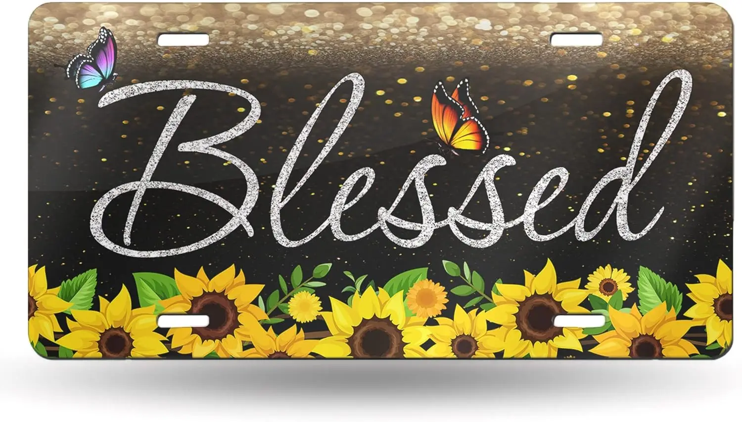 Tin Sign Blessed Gl…