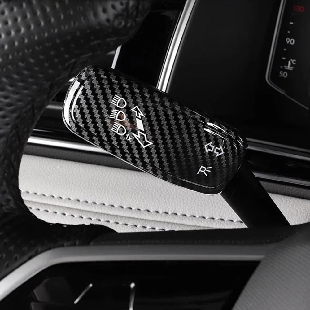 Car Steering Wheel Headlight Switch Control Cover Wiper Switch Trim for Golf 7 7.5 MK7 for Golf 8 MK8 Car Interior Accessories