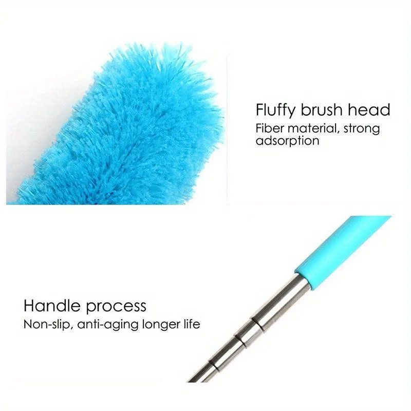 2PCS Stainless Steel Mini Dust Collector Electrostatic Magic Duster view 5