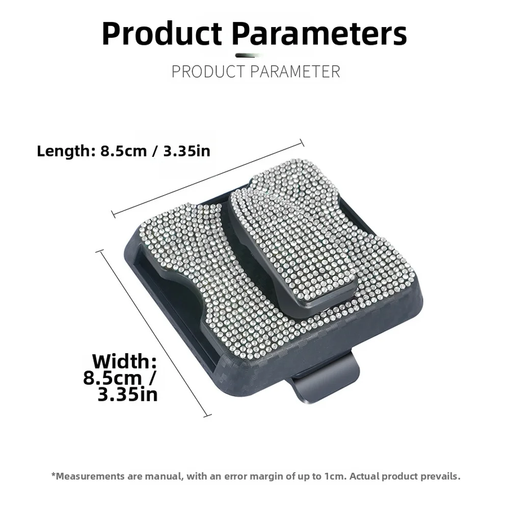 مشبك نظارات السيارة لواقي الشمس حامل متعدد الوظائف مع فتحات لبطاقات النظارات الشمسية والتذاكر دوران 360 درجة #1