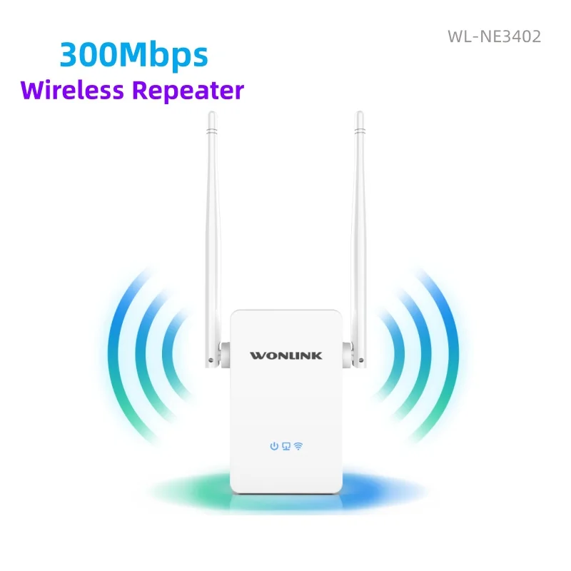 300Mbps Wireless WiFi Repeater Router 2.4G Long Range Wi Fi Extender Amplifier Wi-Fi Signal Booster For Home WL-NE3402